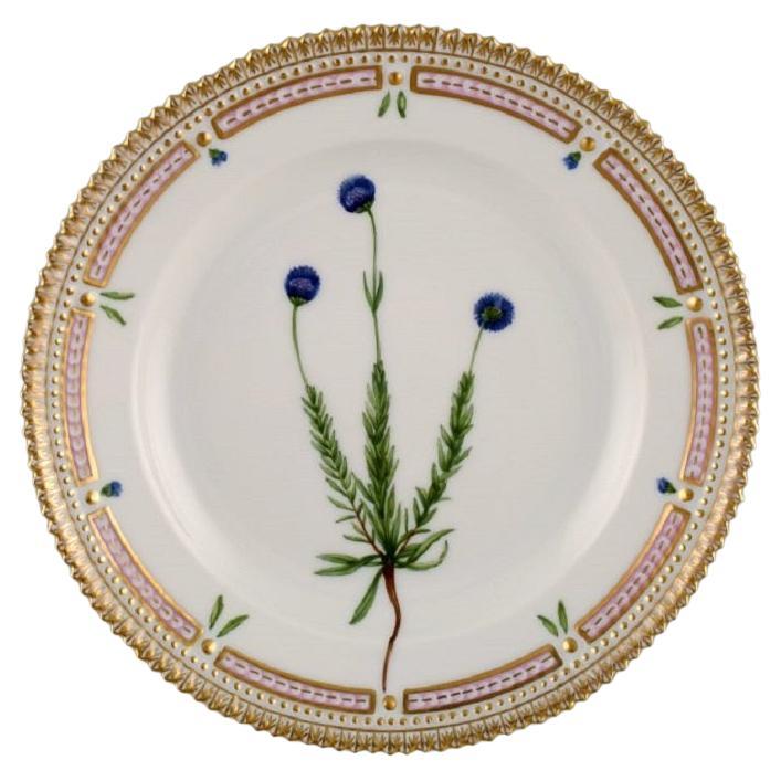 Royal Copenhagen Flora Danica Salad Plate in Hand-Painted Porcelain with Flowers