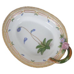 Royal Copenhagen Flora Danica Serving Platter Botanical Dish Bowl Pinguicula