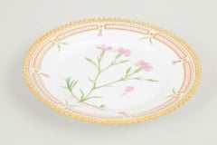 Royal Copenhagen. Flora Danica side plate in porcelain. 1964