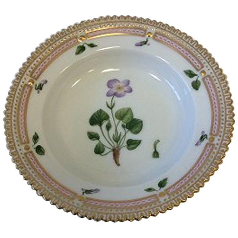 Royal Copenhagen Flora Danica Small Deep Plate No. 3590