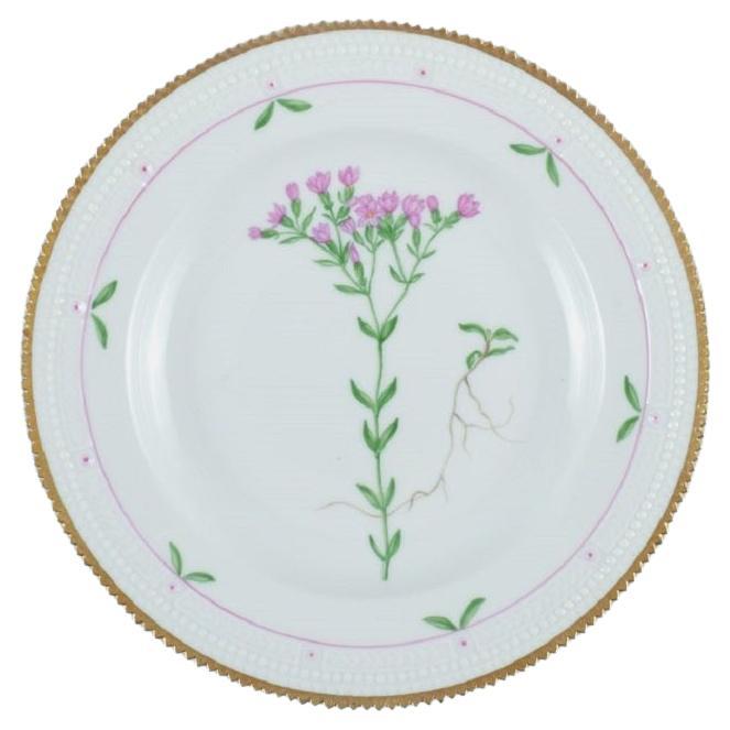 Royal Copenhagen, Flora Danica Style, Dinner Plate with Floral Motif