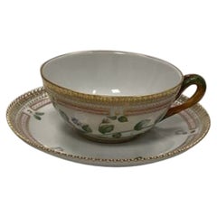 Royal Copenhagen Flora Danica Tea Cup/Saucer No 081 + 082 or 3630