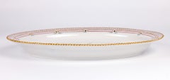 Royal Copenhagen Flora Danica Thistles Oval Serving Platter