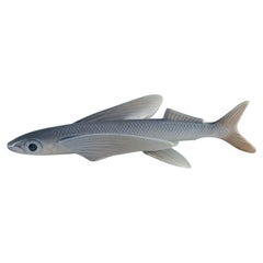 Vintage Royal Copenhagen Flying Fish Figurine, Designed by Platen Hallermundt