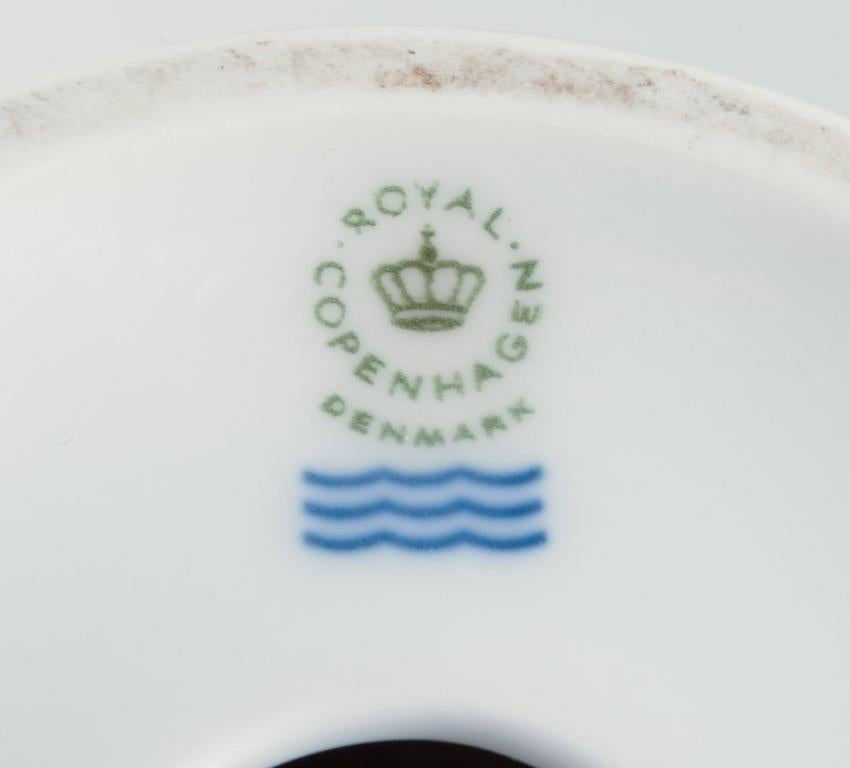 Royal Copenhagen für Fog & Mørup. Tischlampe aus Porzellan mit Distelmotiv im Angebot 4