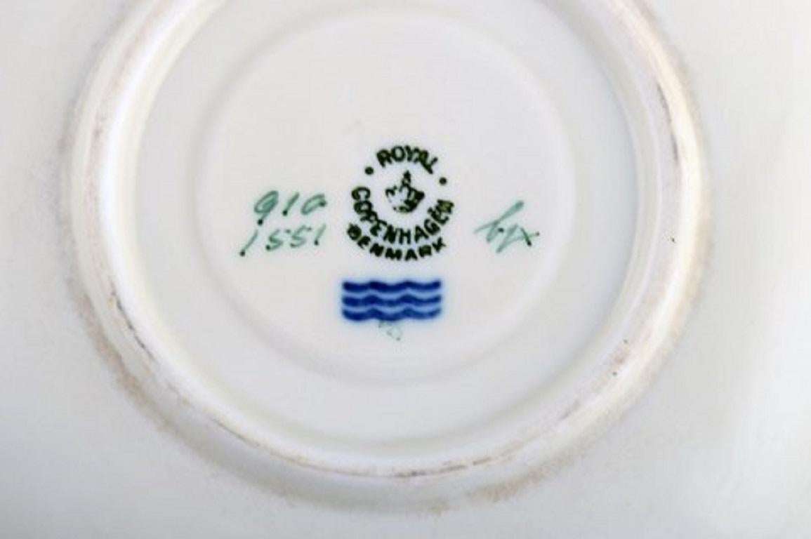 Porcelain Royal Copenhagen Frijsenborg Tea Service for 9 People, 1940s