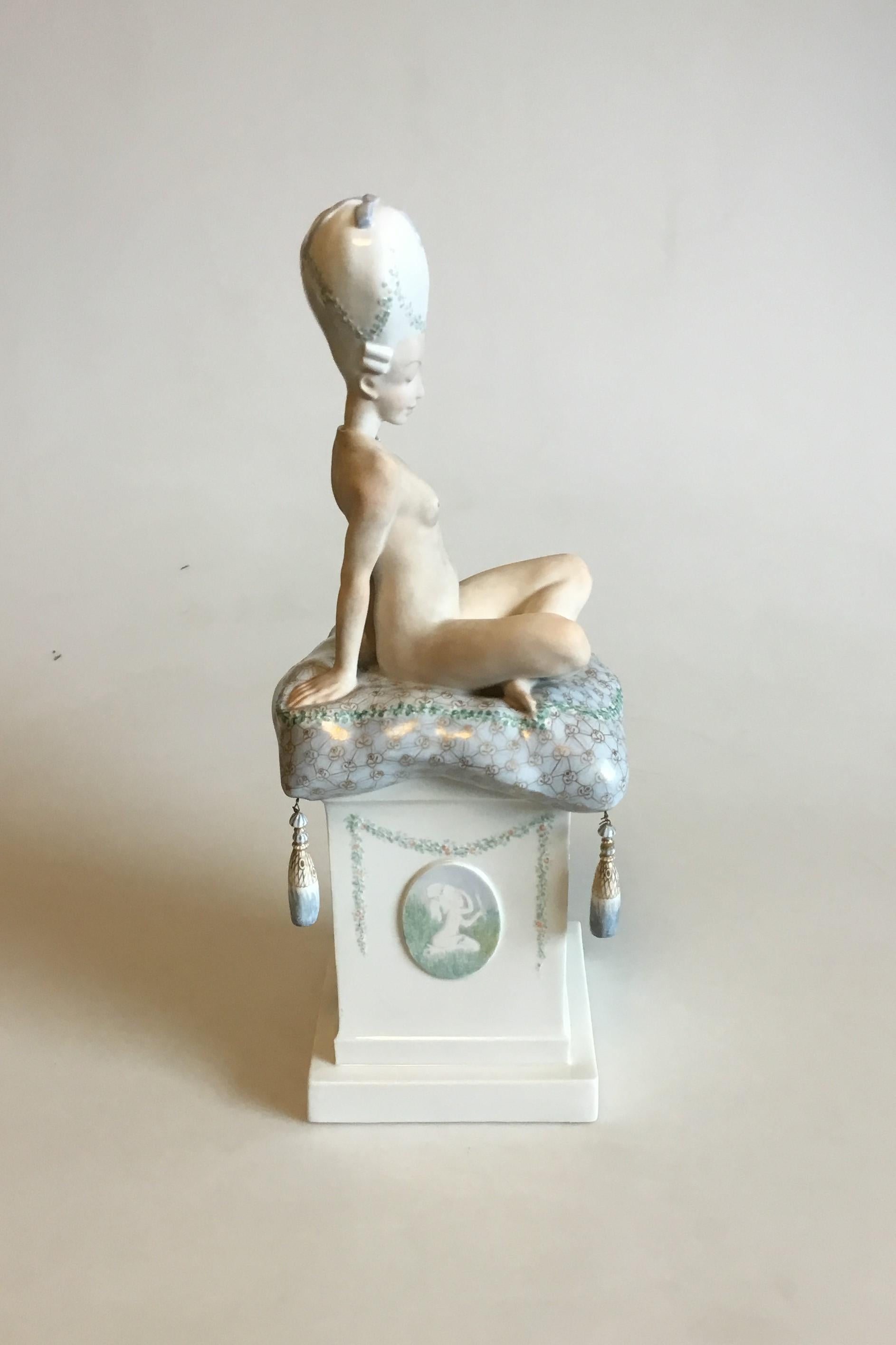 Royal Copenhagen Gerhard Henning overglaze figurine “Ane-Mari No 1010

Measures: 31cm / 12 1/2 in.

1st quality and in perfect condition.