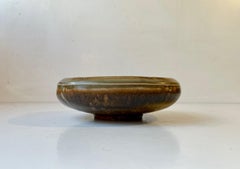 Royal Copenhagen Glazed Stoneware Bowl by Bode Willumsen, 1940s