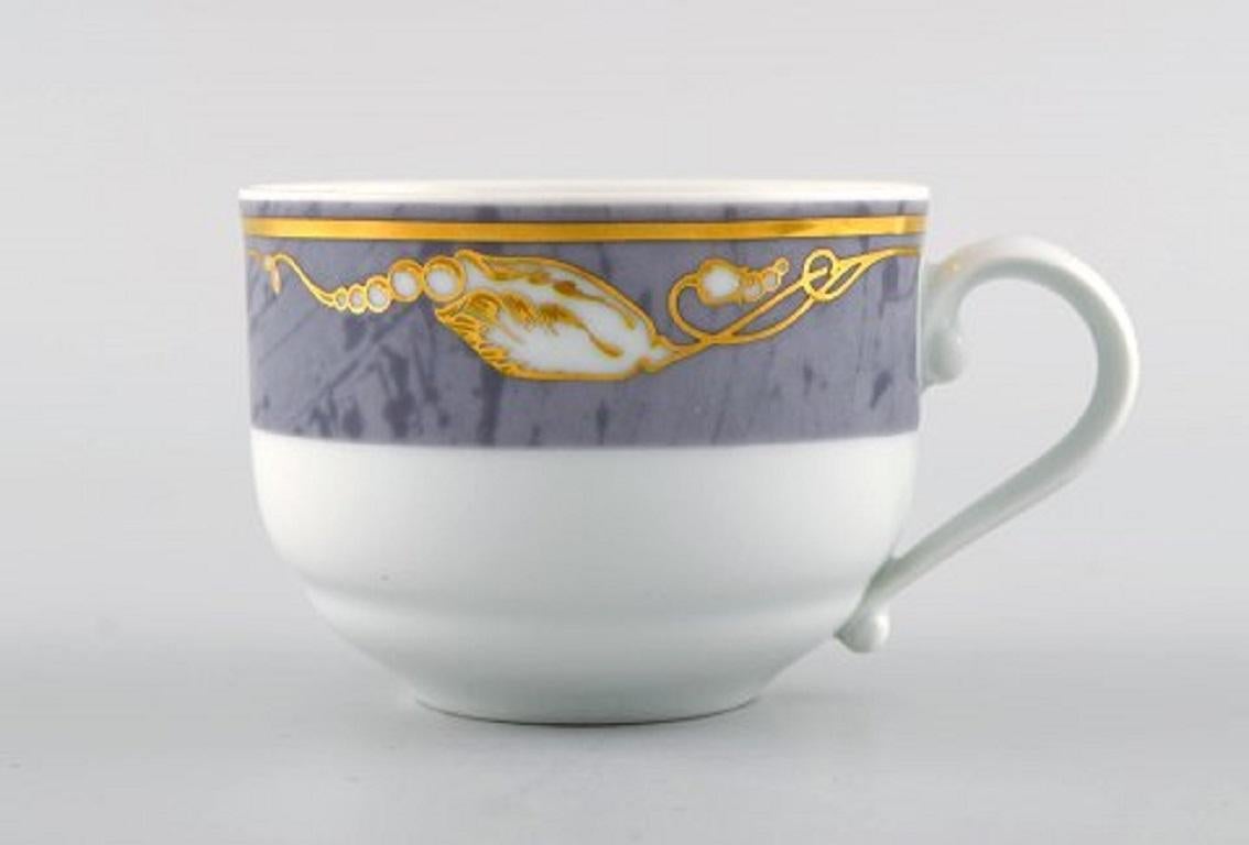 Royal Copenhagen Magnolia Gris, Servicio completo de café para 12 personas en venta 1