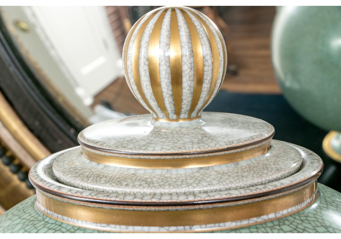 Urna in porcellana Royal Copenhagen Greene & Greene Glaze #3587 in vendita 2