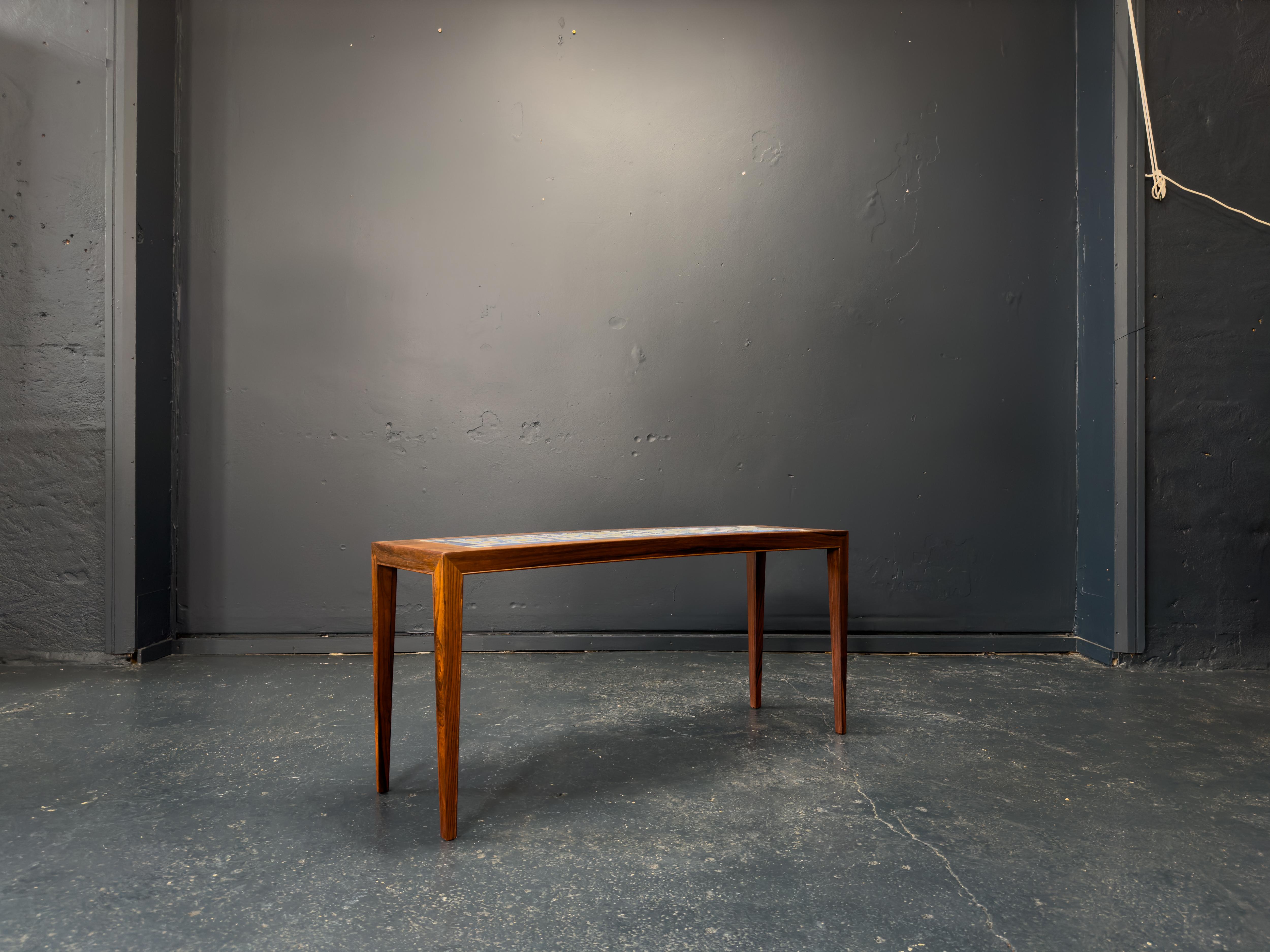 Mid-Century Modern Table basse longue Royal Copenhagen & Haslev en vente