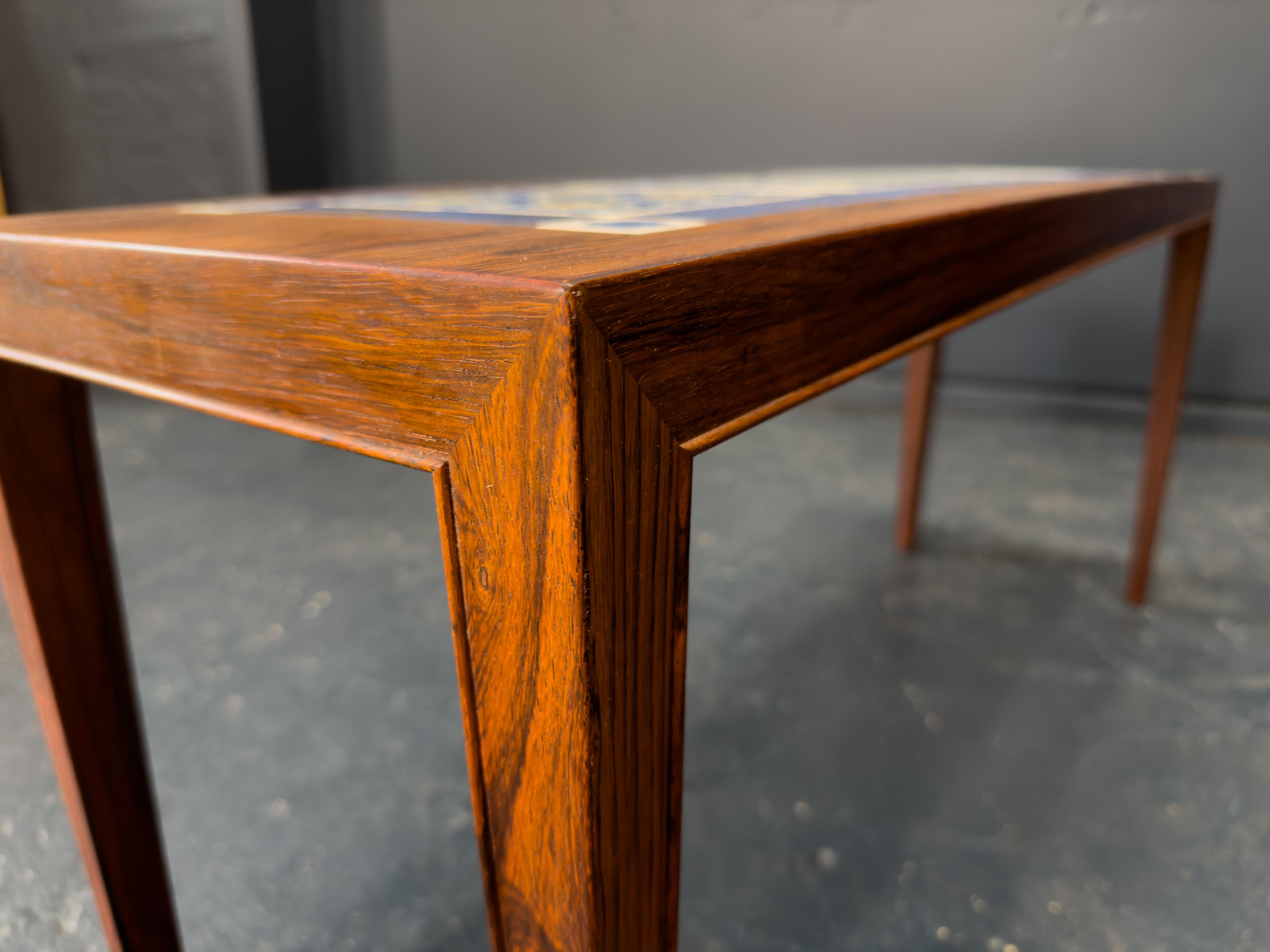 Table basse longue Royal Copenhagen & Haslev Bon état - En vente à London, GB