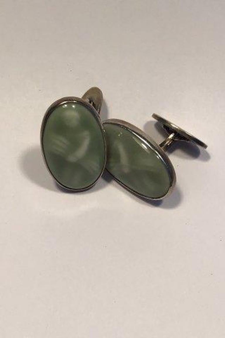 Royal Copenhagen Jais Nielsen Cufflinks from Dragsted Silversmithy
