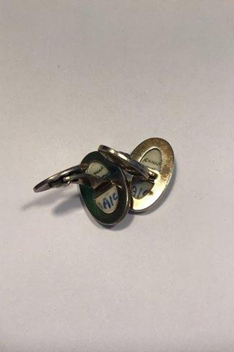 Royal Copenhagen Jais Nielsen Cufflinks from Dragsted Silversmithy