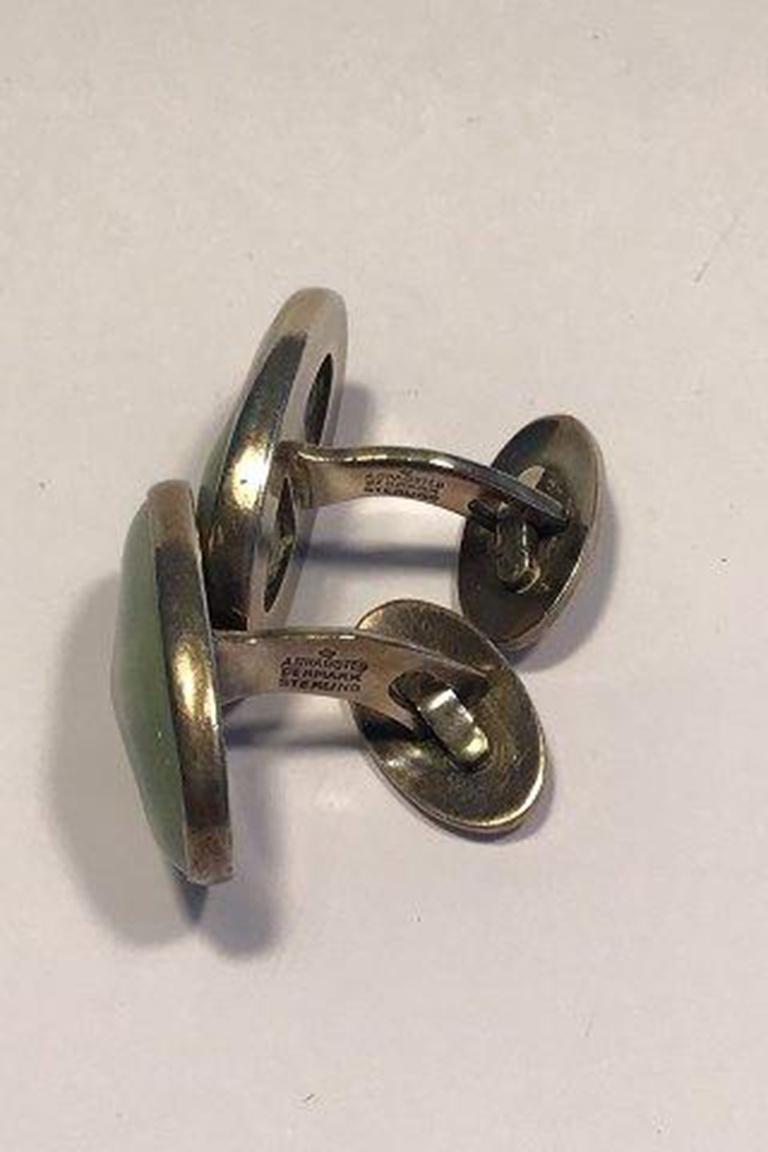 Royal Copenhagen Jais Nielsen Cufflinks from Dragsted Silversmithy