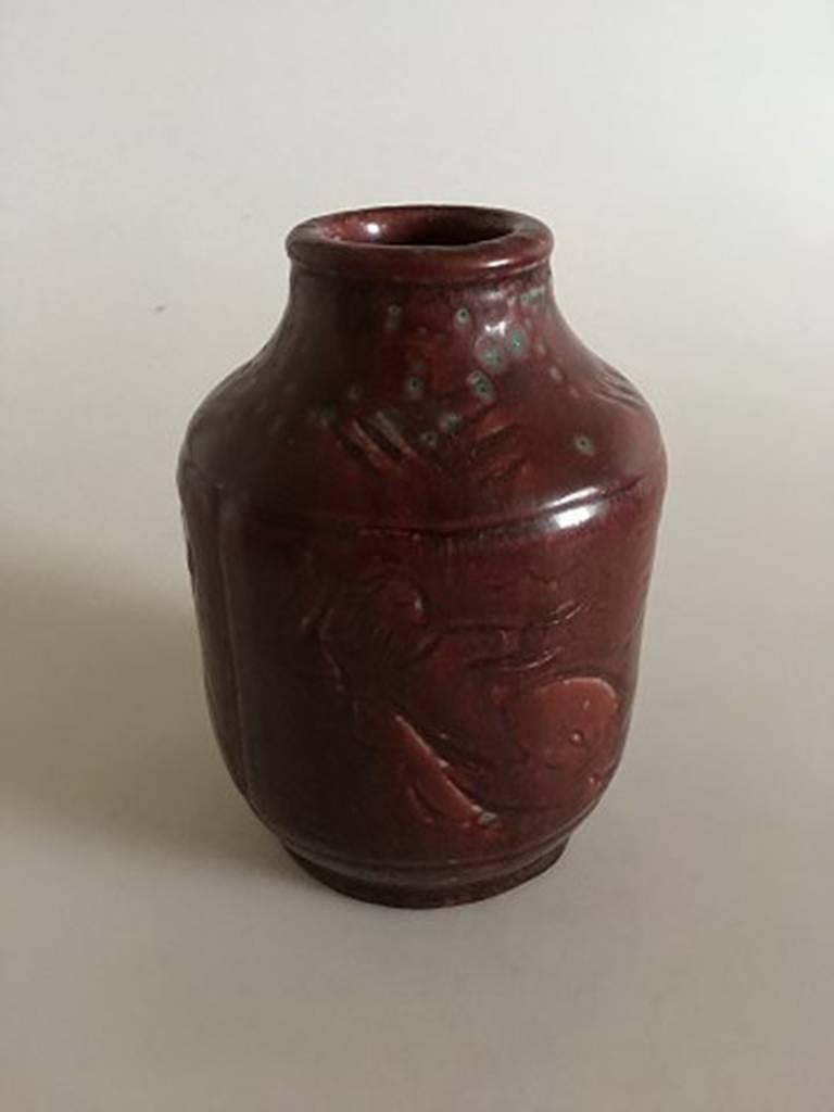 Royal Copenhagen Jais Nielsen vase #2370. 