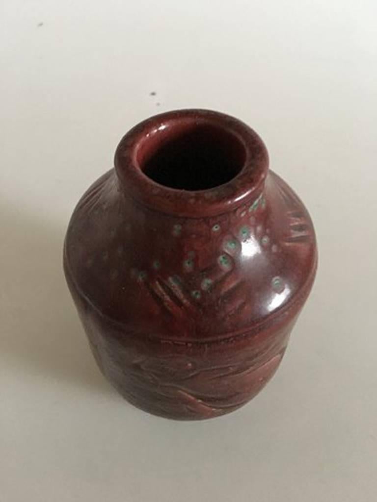 Scandinavian Modern Royal Copenhagen Jais Nielsen Vase #2370