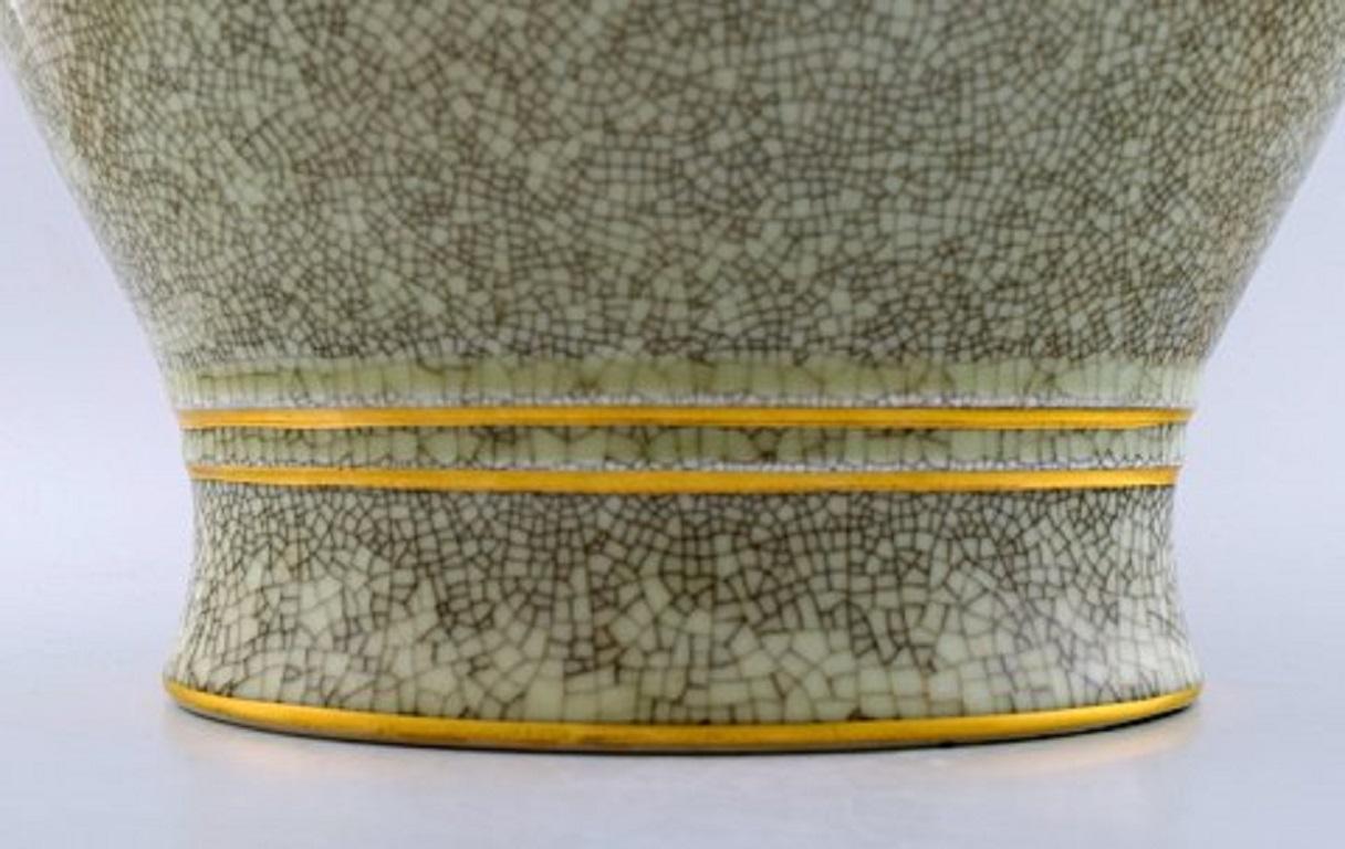 Royal Copenhagen, Large Crackle Porcelain Vase No. 3200 1