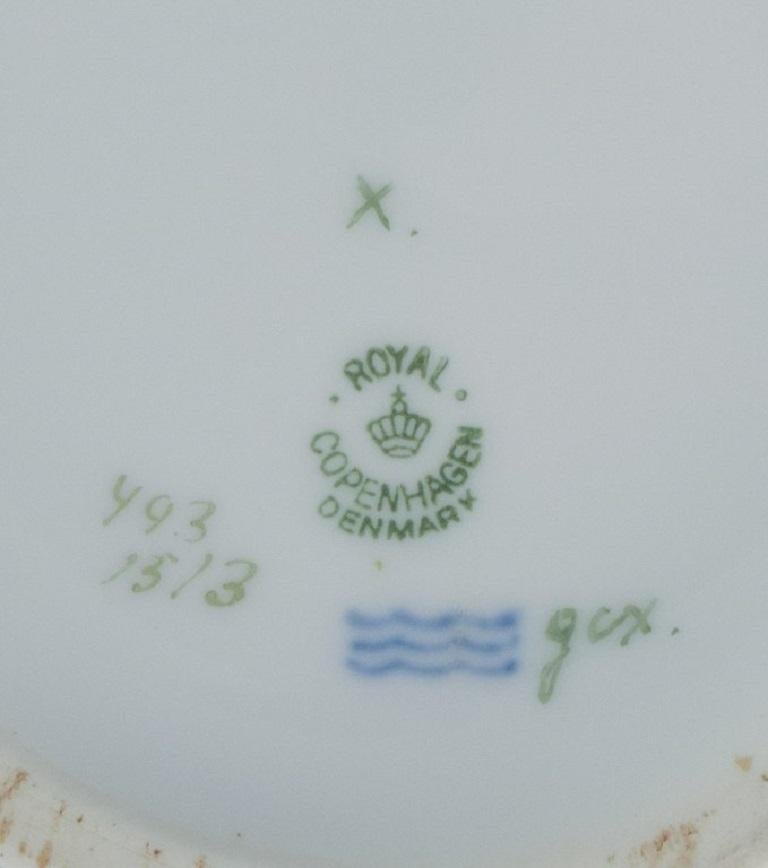 Royal Copenhagen Light Saxon Flower, Chocolate Pitcher in Hand Painted Porcelain 3