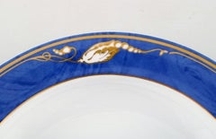 Royal Copenhagen, "Magnolia" Deep Plate, 10 Pieces in Stock