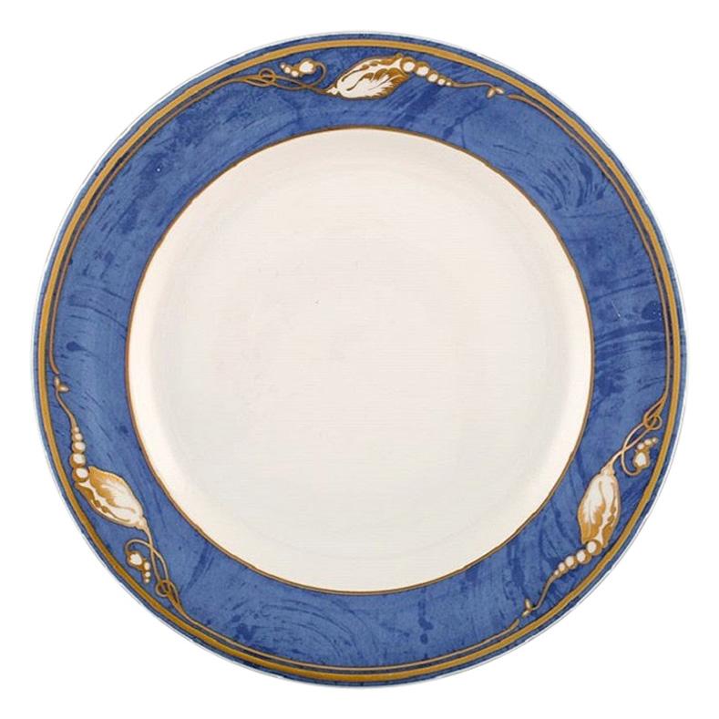 Royal Copenhagen, "Magnolia" Dinner Plate, 10 Pieces in Stock For Sale