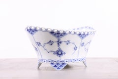 Royal Copenhagen Model 1177 Classic Blue Fluted Bowl.