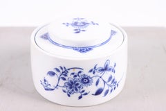 Royal Copenhagen Model 5024 Classic Blue Fluted Bonbonniere.