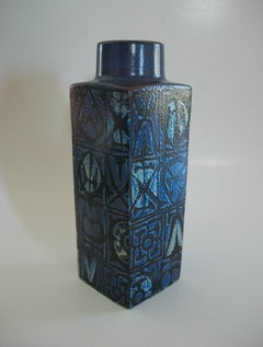 ROYAL COPENHAGEN - Nils Thorsson - Jarrón Fajance Serie Baca - Dinamarca - C.1970's