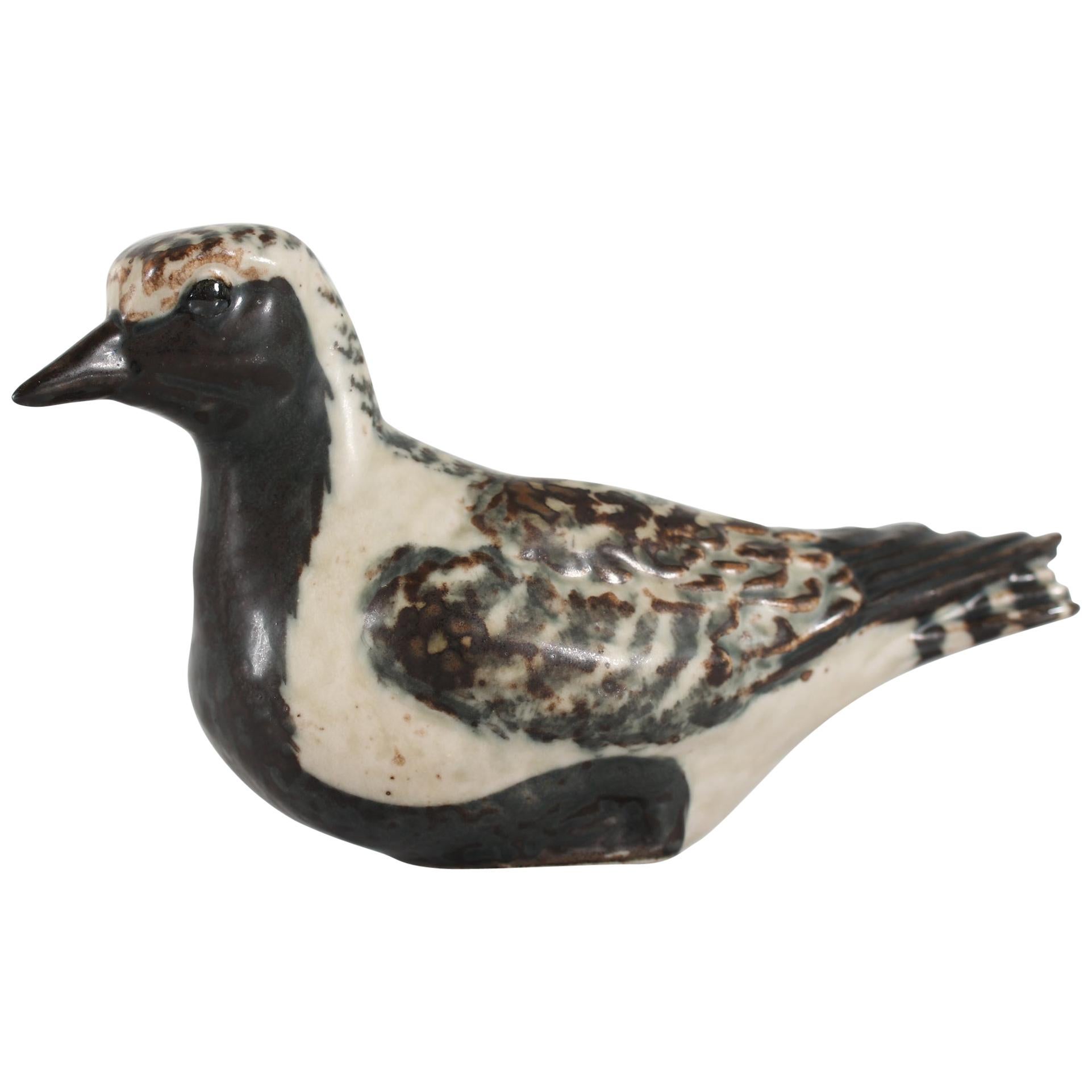 Royal Copenhagen Plover Figurine by Jeanne Grut, No. 22486, Midcentury