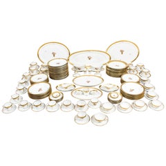Service de table Royal Copenhagen Porcelaine 166 pièces Golden Basket