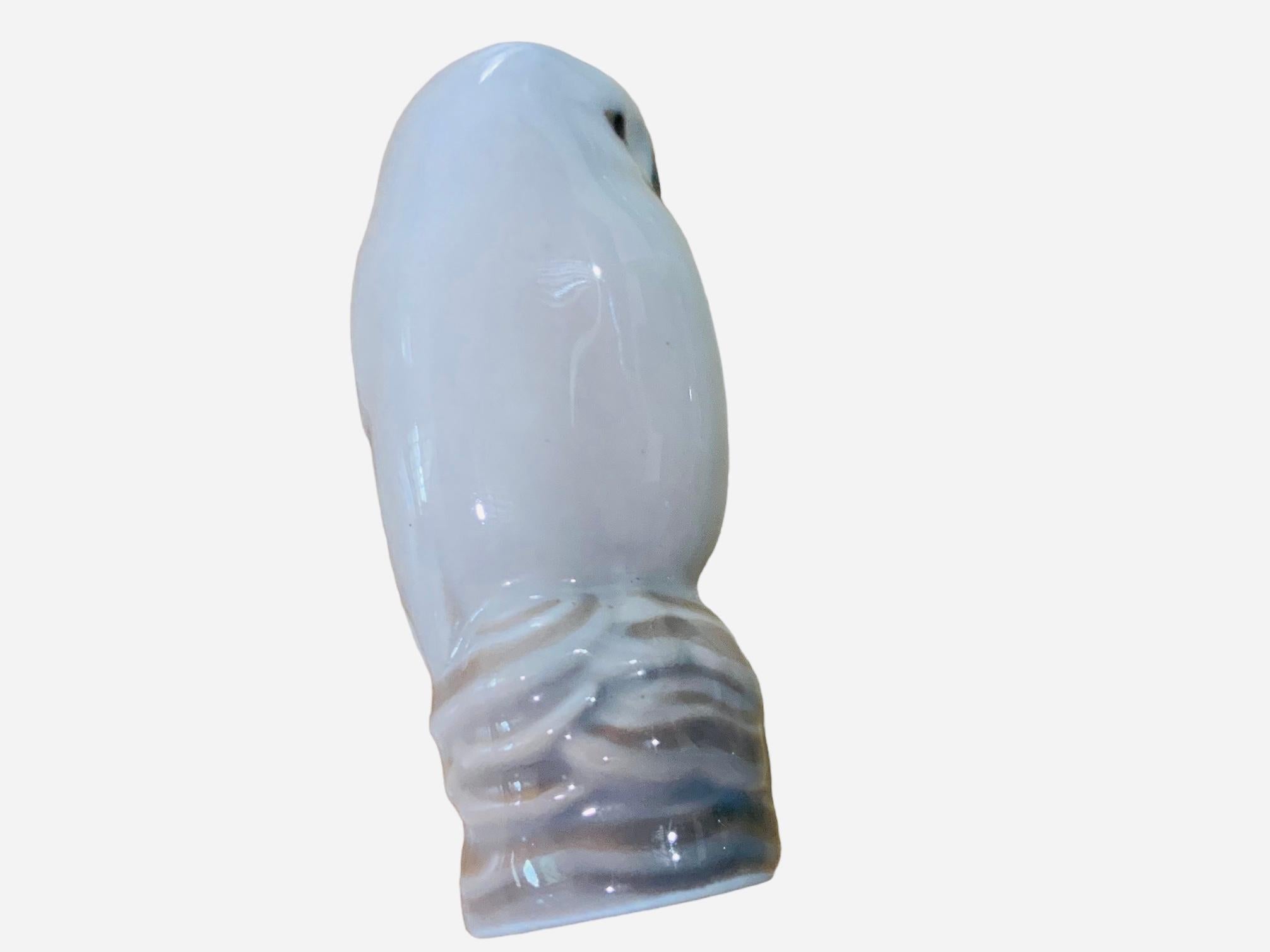 Danish Royal Copenhagen Porcelain Bird Figurine