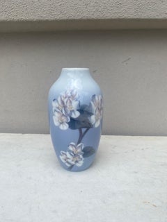 Royal Copenhagen Porcelain Cherry Blossom Vase