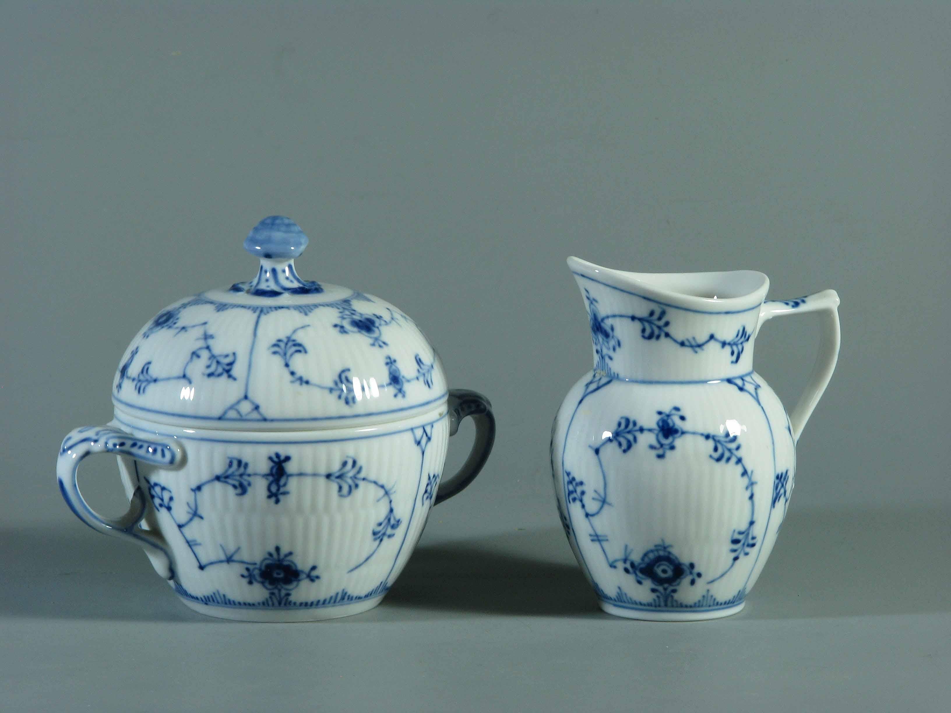 20th Century Royal Copenhagen Porcelain Coffee Service