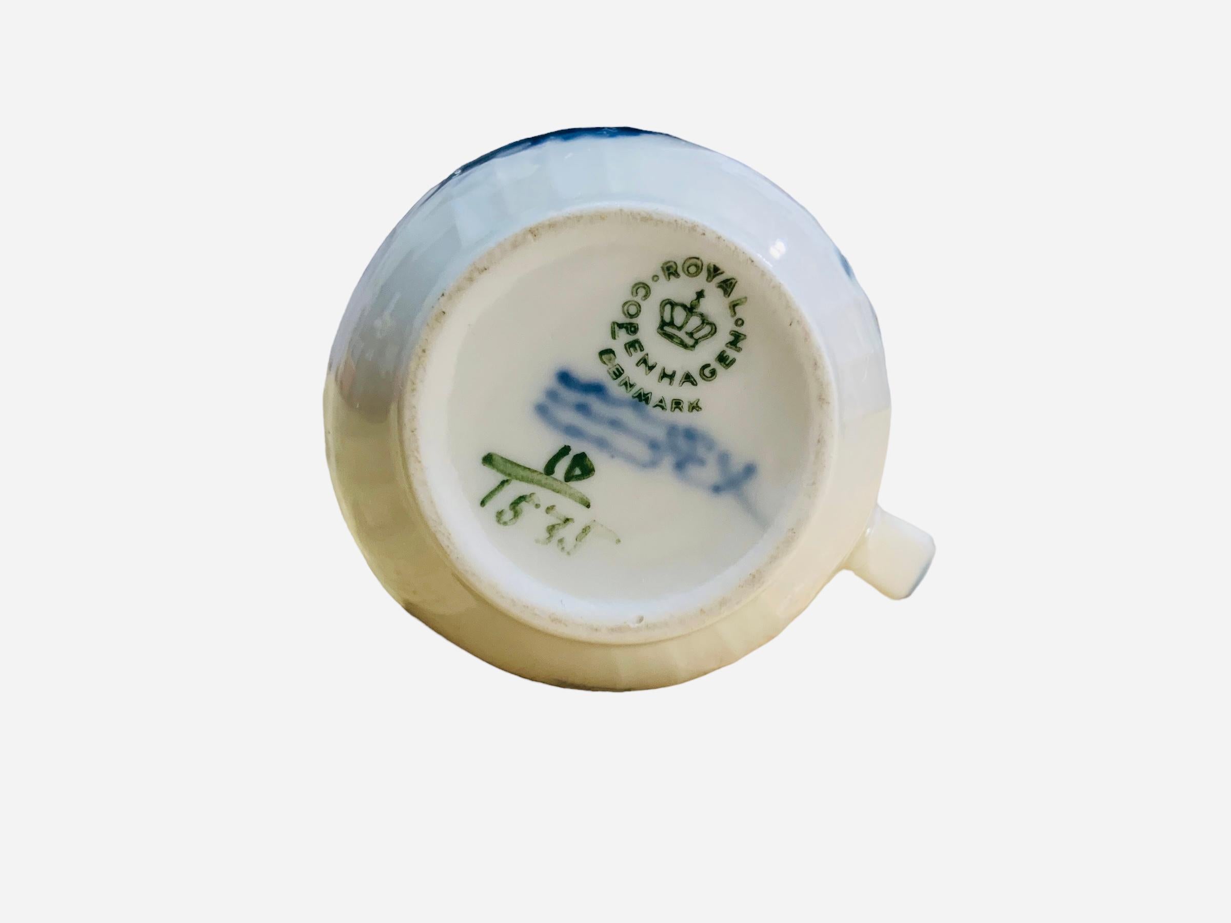 Royal Copenhagen Porcelain Creamer For Sale 3