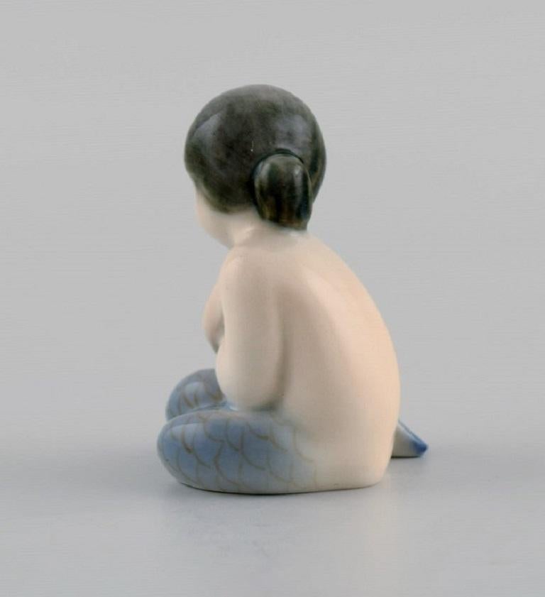 Danois Figure en porcelaine Royal Copenhagen, Petite sirène, numéro de modèle 2313 en vente
