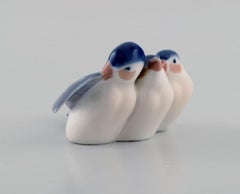 Royal Copenhagen Porcelain Figurine, Bird Group, Model Number 1045