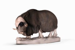 Royal Copenhagen Porcelain Figurine "MUSK OX" Erik Nielsen 1938 #530 Very Rare