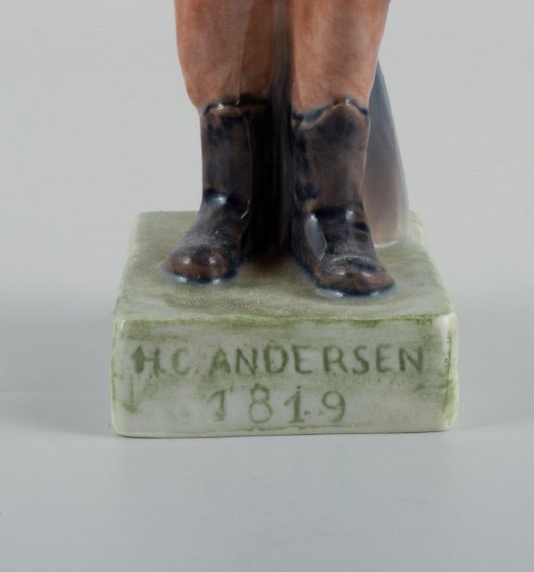 Royal Copenhagen porcelain figurine of  H.C. Andersen For Sale 1