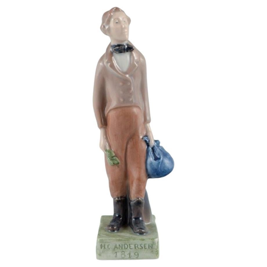 Figurine en porcelaine de Royal Copenhagen  A.C. Andersen en vente