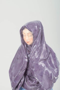 Königliches Kopenhagen. Porzellanfigur einer Frau in traditioneller Tracht.