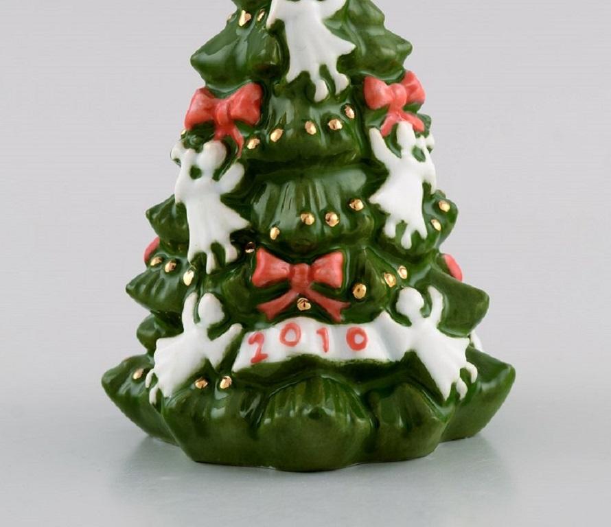 Danish Royal Copenhagen Porcelain Figurine, the Annual Christmas Tree, 2010