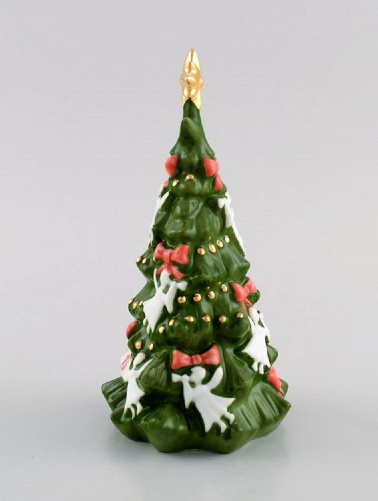 Contemporary Royal Copenhagen Porcelain Figurine, the Annual Christmas Tree, 2010