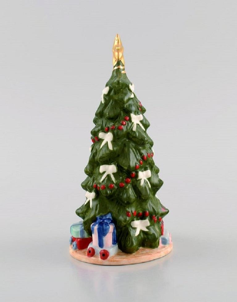 XXIe siècle et contemporain Figurine en porcelaine royale de Copenhague, L'arbre de Noël annuel, 2018 en vente