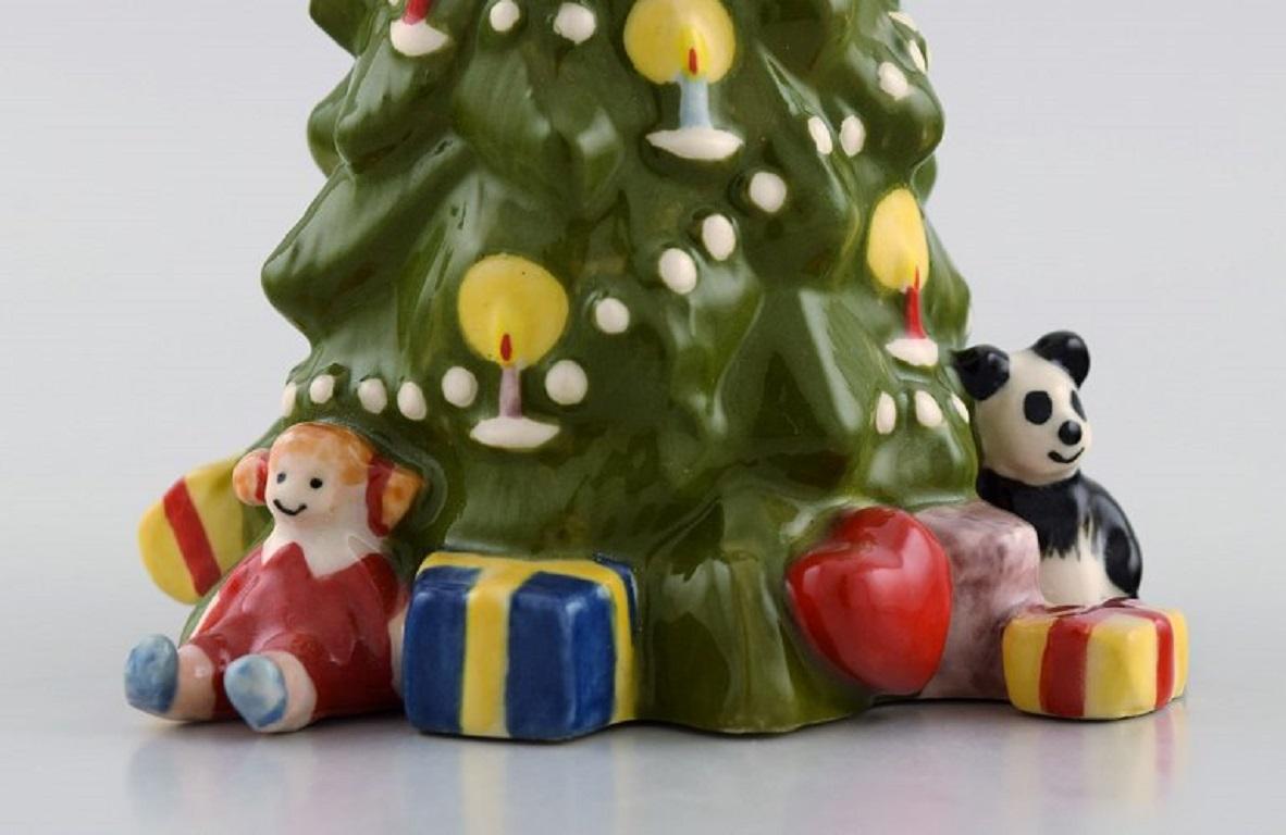 Contemporary Royal Copenhagen Porcelain Figurine, the Annual Christmas Tree, 2019 For Sale