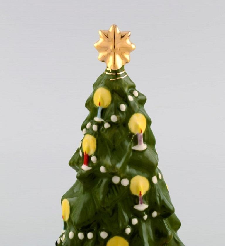 Porcelaine Figurine en porcelaine de Royal Copenhagen, l'arbre de Noël annuel, 2019 en vente