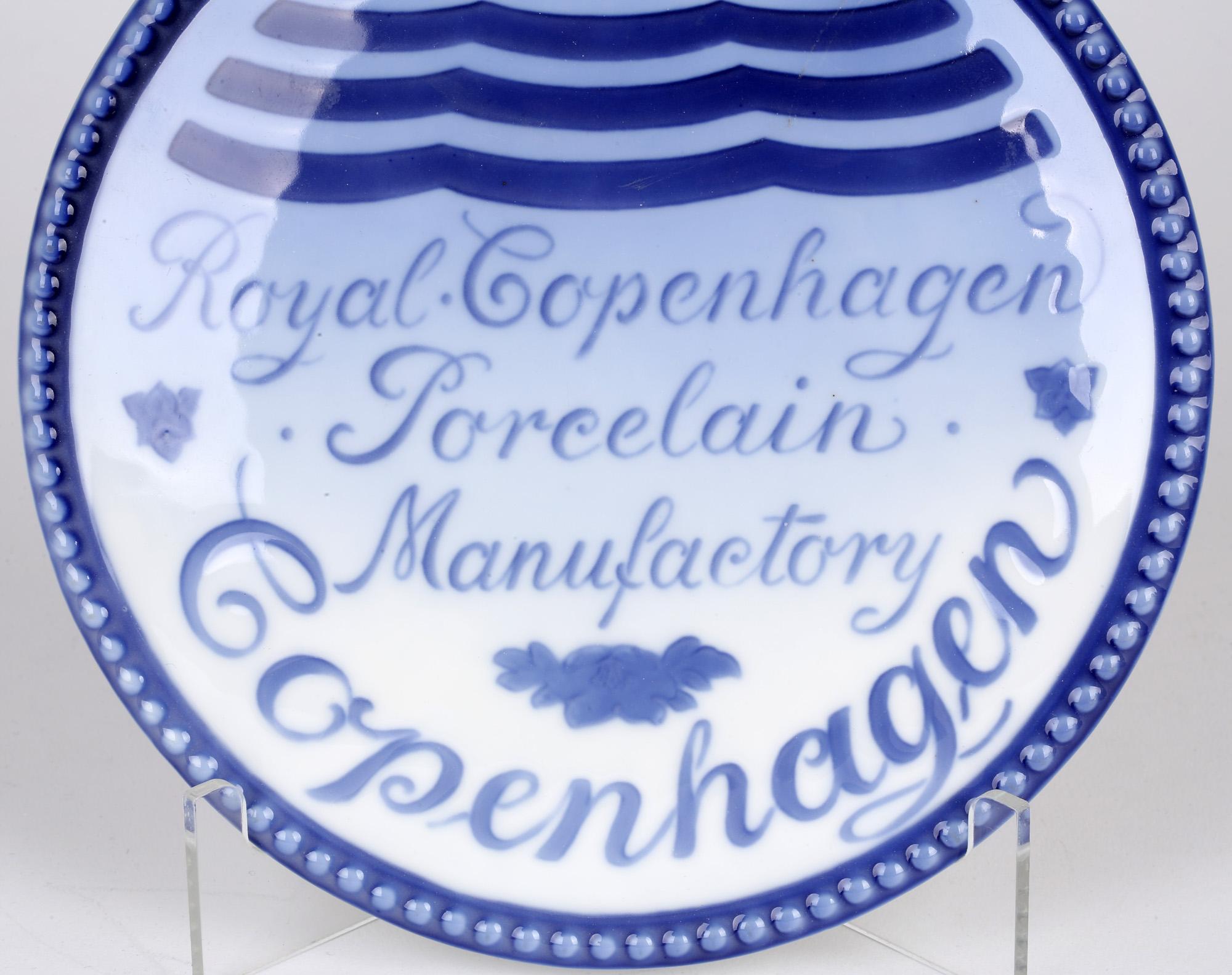 Royal Copenhagen Porcelain Manufactory Advertising Plaque 3