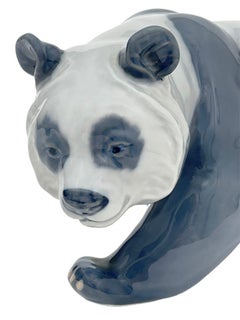 Royal Copenhagen Porcelain Walking Panda Bear by William Timyn, 1976