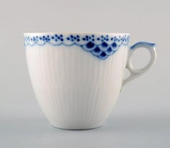 Royal Copenhagen "Princess" Coffee Cup with Saucer, 10 Sets