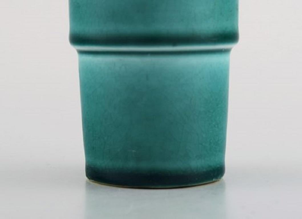 Early 20th Century Royal Copenhagen, Rare Miniature Vase in Glazed Ceramics, 1920s