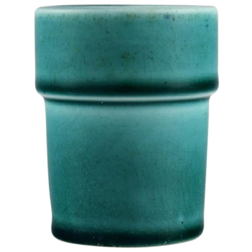 Royal Copenhagen, Rare Miniature Vase in Glazed Ceramics, 1920s